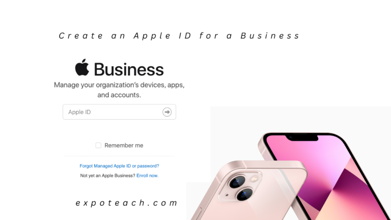 How to Create an Apple ID for a Business